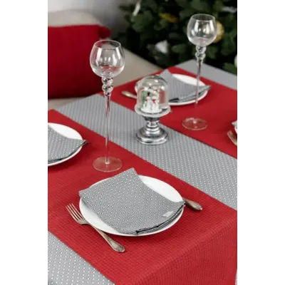 Серветка Прованс Merry Christmas 35х45 см Сірий (7404) Серветка Прованс Merry Christmas 35х45 см Сірий (7404)