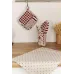 Салфетка Прованс Горох 35х45 см Бежево-бордовый (7527)