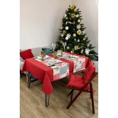 Доріжка Прованс Merry Christmas 40х140 см Різнокольоровий (7410)