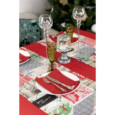 Доріжка Прованс Merry Christmas 40х140 см Різнокольоровий (7410)
