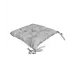 Подушка на стул Прованс Gray Milan 40х40 см Серый (1100) Подушка на стул Прованс Gray Milan 40х40 см Серый (1100)