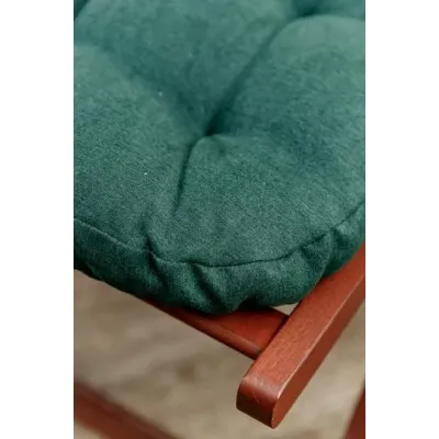 Подушка на стілець Прованс LUIS 40х40 см Зелений (8028)