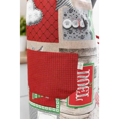 Фартук Прованс Mery Christmas One Size Разноцветный (7416) Фартук Прованс Mery Christmas One Size Разноцветный (7416)