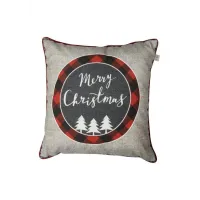Наволочка декоративная Прованс Merry Christmas 45x45 см Разноцветный (7433)