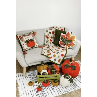 Декоративна наволочка Прованс Happy Fall Гарбуз 45х45 см Різнокольоровий (7141) Декоративна наволочка Прованс Happy Fall Гарбуз 45х45 см Різнокольоровий (7141)