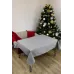 Скатертина Merry Christmas Прованс 132х220 см Сірий (7425)