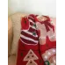 Плед новогодний Печенье Прованс Красный 90х130 см (1258)