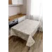 Скатертина непромокаюча Алюр Прованс Бежевий 120х136 см (8059)