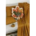 Плед Прованс Happy Fall Kosa Охра 130х170 см Желтый (7146)
