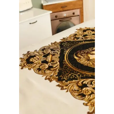 Гобеленова скатертина Arte di lusso Прованс 135х240 см Різнокольоровий (2908)