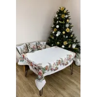 Скатерть гобеленовая Village Прованс 135х300 см Разноцветный (7617)