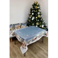 Скатертина гобеленова сяйво Прованс 135х350 см Різнокольоровий (7357) Скатертина гобеленова сяйво Прованс 135х350 см Різнокольоровий (7357)