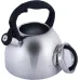 Чайник из нержавеющей стали со свистком 2.7 л с черной ручкой Kamille DP91365 Чайник из нержавеющей стали со свистком 2.7 л с черной ручкой Kamille DP91365