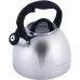 Чайник из нержавеющей стали со свистком 2.7 л с черной ручкой Kamille DP91365