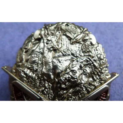 Нагрудний знак Collection Кращий мисливець 45 мм Золотистий (hub_0rywxy)