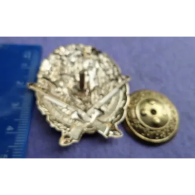 Нагрудний знак Collection Кращий мисливець 45 мм Золотистий (hub_0rywxy)