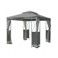 Павільйон садовий Garden Line ALTANA Grey Павільйон садовий Garden Line ALTANA Grey