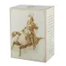 Настольная мини фигурка Воин на коне 9.5 см Veronese Серебристый AL229099