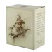 Настольная мини фигурка Рыцарь крестоносец 10 см Veronese Серебристый AL229109