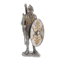 Настольная мини фигурка Средневековый воин 10.5 см Veronese Разноцветный AL229113