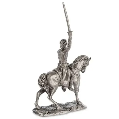 Настольная мини фигурка Ричард Львиное Сердце 16 см Veronese Серебристый AL229114 Настольная мини фигурка Ричард Львиное Сердце 16 см Veronese Серебристый AL229114