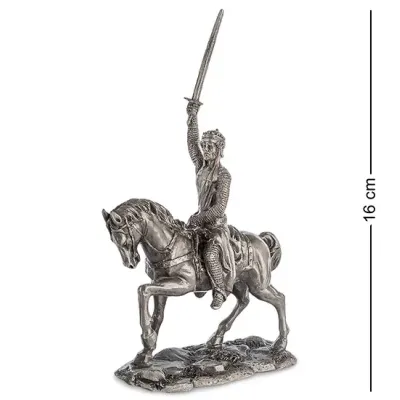 Настольная мини фигурка Ричард Львиное Сердце 16 см Veronese Серебристый AL229114 Настольная мини фигурка Ричард Львиное Сердце 16 см Veronese Серебристый AL229114