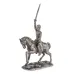 Настольная мини фигурка Ричард Львиное Сердце 16 см Veronese Серебристый AL229114