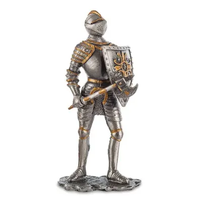 Настольная мини фигурка Воин с секирой 10 см Veronese Разноцветный AL229115