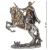 Настольная мини фигурка Воин на коне 10х8 см Veronese Серебристый AL229120 Настольная мини фигурка Воин на коне 10х8 см Veronese Серебристый AL229120