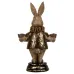 Декоративная статуэтка Rabbit 15х10х9 см Lefard Бронзовый AL229131