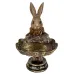 Декоративная статуэтка Rabbit 15х10х9 см Lefard Бронзовый AL229131