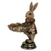 Декоративная статуэтка Rabbit 15х10х9 см Lefard Бронзовый AL229131