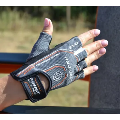 Перчатки для фитнеса Power System PS-2250E Pro Grip EVO Grey S Перчатки для фитнеса Power System PS-2250E Pro Grip EVO Grey S