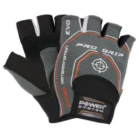 Рукавички для фітнесу Power System PS-2250E Pro Grip EVO Grey S Рукавички для фітнесу Power System PS-2250E Pro Grip EVO Grey S
