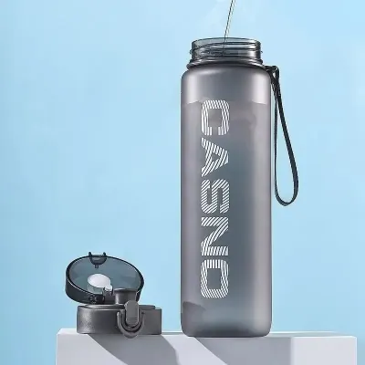 Пляшка для води Casno 1050 мл KXN-1184 Сіра