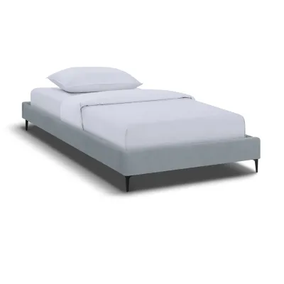 Ліжко односпальне COSAS Mandarin Cashmere 90х200 см Стальний