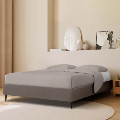 Кровать двуспальная COSAS Kiwi Latte 160x200 см Бронза Кровать двуспальная COSAS Kiwi Latte 160x200 см Бронза