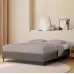 Кровать двуспальная COSAS Kiwi Latte 160x200 см Бронза Кровать двуспальная COSAS Kiwi Latte 160x200 см Бронза