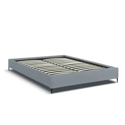 Ліжко двоспальне COSAS Kiwi Cashmere 160x200 см Стальний