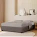 Ліжко двоспальне COSAS Mango Latte 160x200 см Бронза