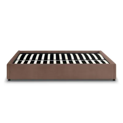 Кровать двуспальная COSAS Mango Rum 160x200 см Коричневый