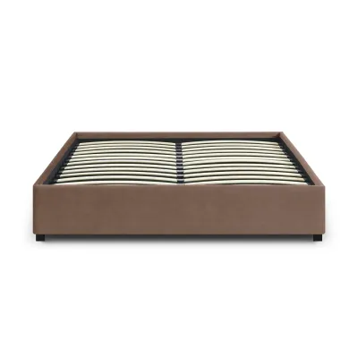 Кровать двуспальная COSAS Mango Rum 160x200 см Коричневый