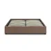Кровать двуспальная COSAS Mango Rum 160x200 см Коричневый