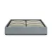 Ліжко двоспальне COSAS Mango Cashmere 160x200 см Стальний