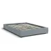Ліжко двоспальне COSAS Mango Cashmere 160x200 см Стальний