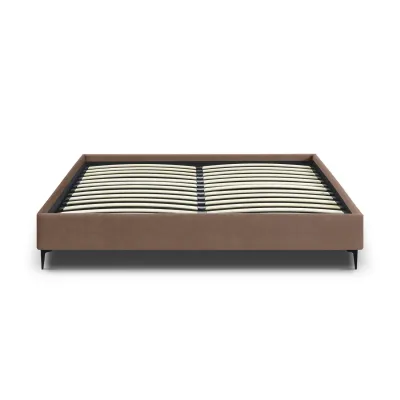 Ліжко двоспальне COSAS Mandarin Rum 160x200 см Коричневий Ліжко двоспальне COSAS Mandarin Rum 160x200 см Коричневий