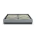 Ліжко двоспальне COSAS Mandarin Cashmere 160x200 см Стальний