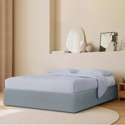 Ліжко двоспальне COSAS Papaya Cashmere 160x200 см Стальний