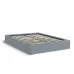 Ліжко двоспальне COSAS Papaya Cashmere 160x200 см Стальний