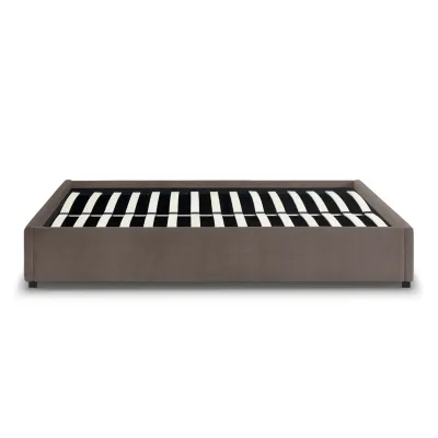 Ліжко двоспальне COSAS Mango Latte 180x200 см Бронза